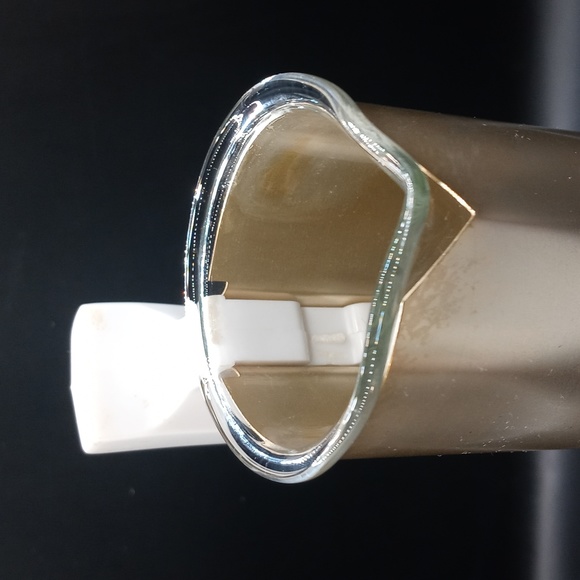 Vintage MCM Colony Glass Coffee Heatproof Carafe White and Gold - Picture 5 of 9